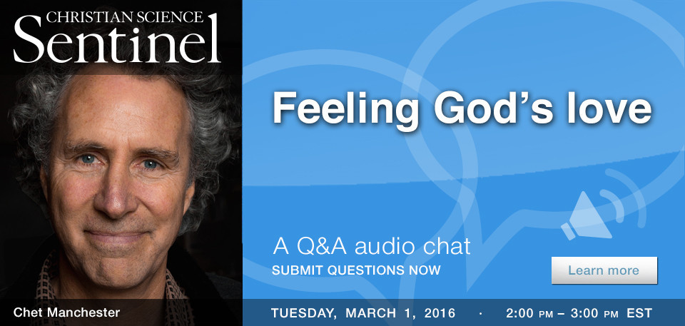 Sentinel Chat: Feeling God’s love