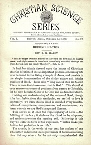 Christian Science Series, Vol. 1, No. 12