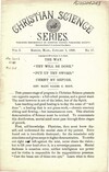 Christian Science Series, Vol. 1, No. 17