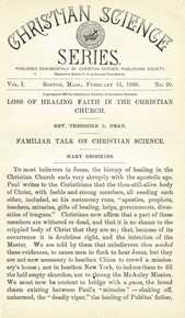 Christian Science Series, Vol. 1, No. 20