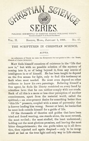 Christian Science Series, Vol. 2, No. 17