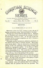 Christian Science Series, Vol. 2, No. 2