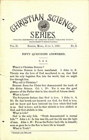 Christian Science Series, Vol. 2, No. 3