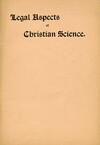 Legal aspects of Christian Science