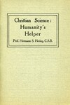 Christian Science: humanity's helper