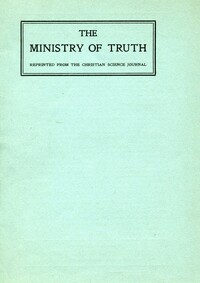 The ministry of Truth