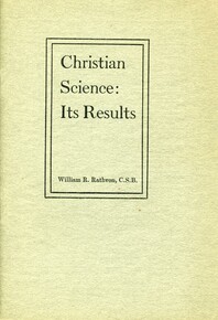 Christian Science: Its Results