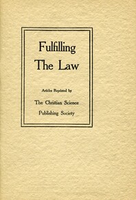 Fulfilling the law