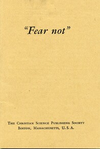 "Fear not"