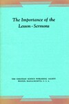The importance of the Lesson-Sermons