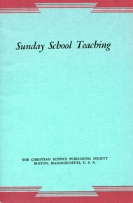Sunday School teaching