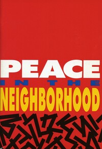 Peace in the neighborhood